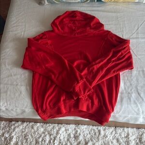 Red Women's Hoodie Sweater